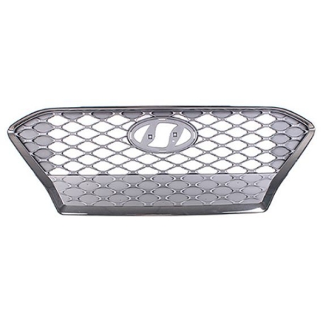 Acessar a peça Grelha prateada