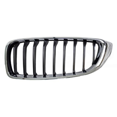 Acessar a peça Grelha esquerda, preta (M-Tech)