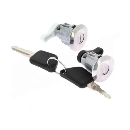 Acessar a peça Conjunto de 2 cilindros de fechadura com chaves