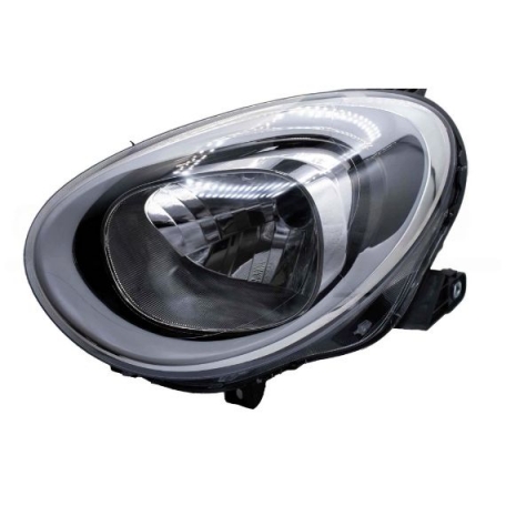 Acessar a peça Farol elétrico esquerdo, preto, H4