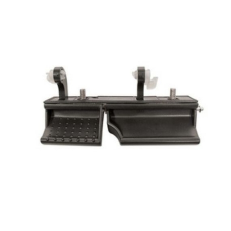 Acessar a peça Puxador exterior mala, preta