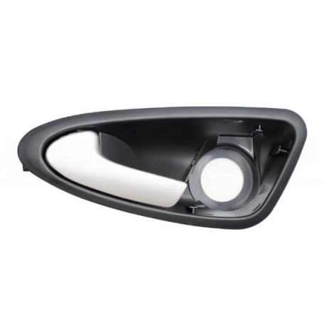 Acessar a peça Puxador interior porta frente esquerda, alavanca prateada