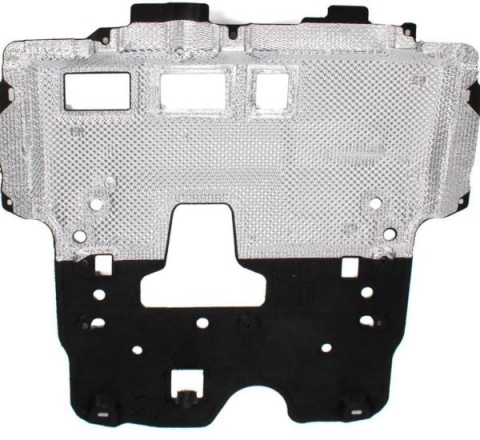 Acessar a peça Proteção do motor secção alumínio (têxtil)