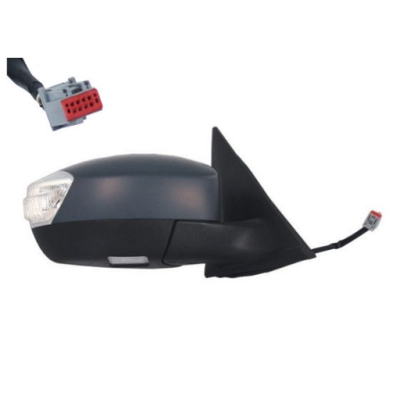 Acessar a peça Espelho retrovisor direito elétrico, convexo, aquecido, rebatível, preparado, com pisca, cortesia (8 pinos)