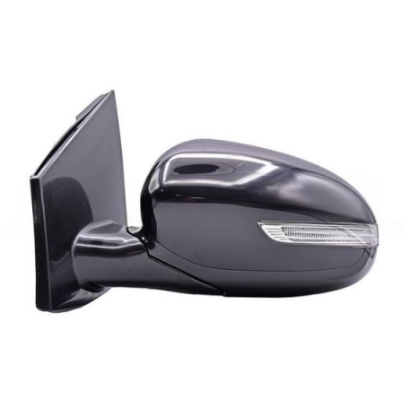 Acessar a peça Espelho retrovisor elétrico esquerdo, preto, convexo, com pisca