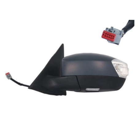 Acessar a peça Espelho retrovisor esquerdo elétrico, asférico, aquecido, rebatível, preparado, com pisca, cortesia (8 pinos)