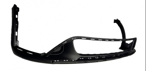 Acessar a peça Para-choques frente inferior, preto