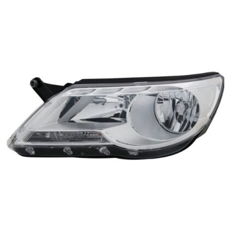 Acessar a peça Farol esquerdo eletrico com motor h7+h7 tipo he