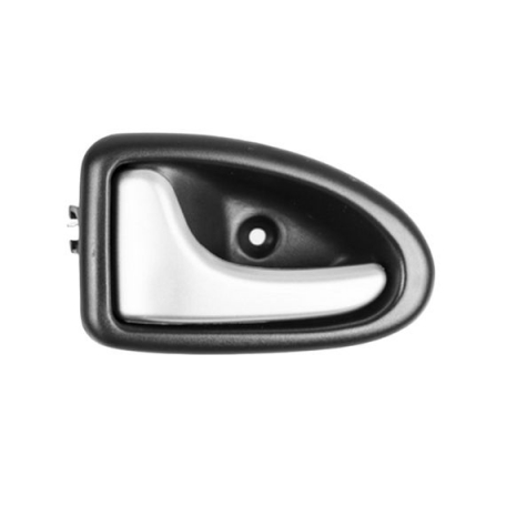 Acessar a peça Puxador interior dianteiro esquerdo, alavanca prateada