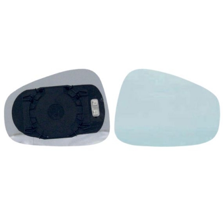 Acessar a peça Vidro com suporte direito convexo, azul, termico