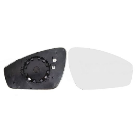 Acessar a peça Vidro + suporte espelho retrovisor direito, convexo, aquecível