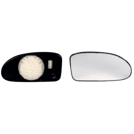 Acessar a peça Vidro com suporte direito convexo, suporte redondo