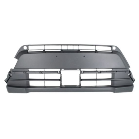 Acessar a peça Grelha central para-choques, preta, orifícios sensores