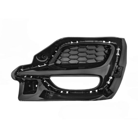 Acessar a peça Grelha para-choques traseiro esquerdo, preta, orifício refletor