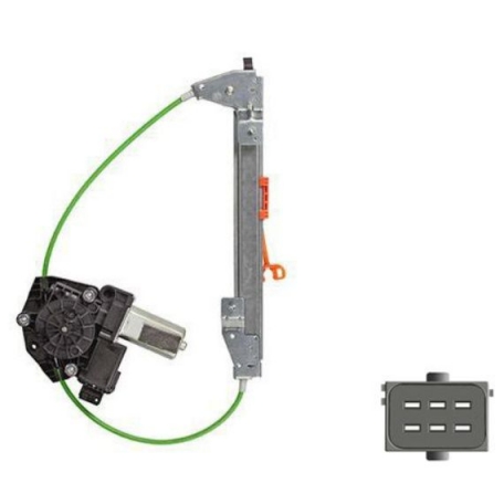 Acessar a peça Elevador vidro traseiro direito eletrico com motor confort 4portas 6 pins