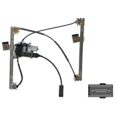 Acessar a peça Elevador vidro frente direito eletrico com motor confort 2/4 portas 15 pins