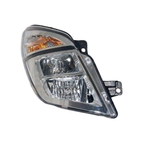 Acessar a peça Farol elétrico direito, H7+H1 (Magneti Marelli)