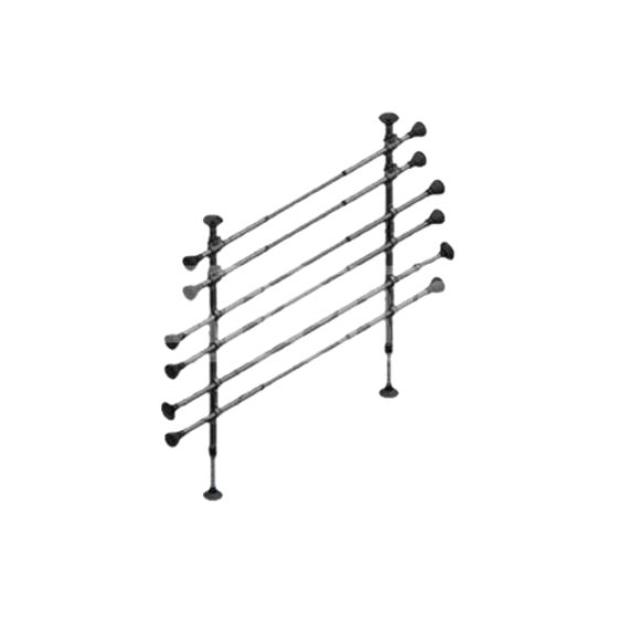 Acessar a peça Cargas separadas mini van teto baixo.