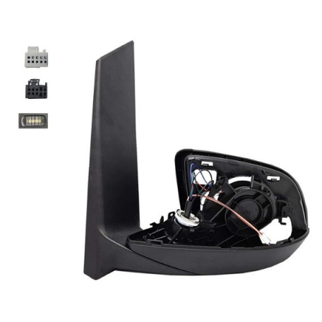 Acessar a peça Corpo espelho retrovisor elétrico esquerdo, aquecido, rebatível, cortesia, side, electrocrómico (16 pinos)