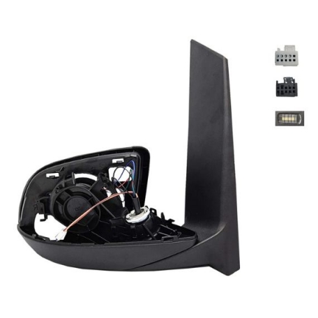 Acessar a peça Corpo espelho retrovisor elétrico direito, aquecido, rebatível, cortesia, side, electrocrómico (16 pinos)
