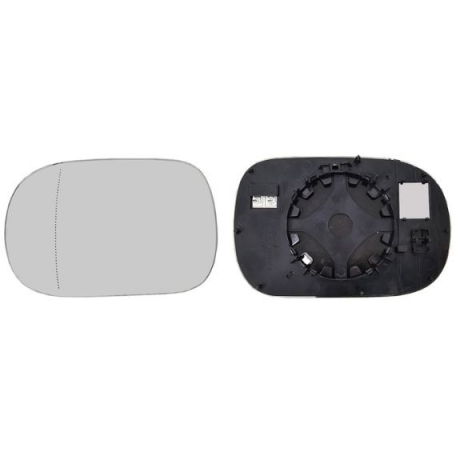 Acessar a peça Vidro + suporte espelho retrovisor esquerdo, asférico, aquecido