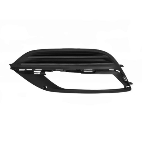 Acessar a peça Grelha para-choques frente esquerdo, preta, orifícios farol nevoeiro