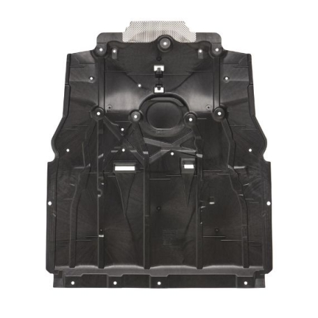 Acessar a peça Proteção do motor, com secção em alumínio