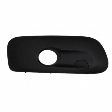 Acessar a peça Friso superior direita para-choques frontal preta com buraconevoeiro