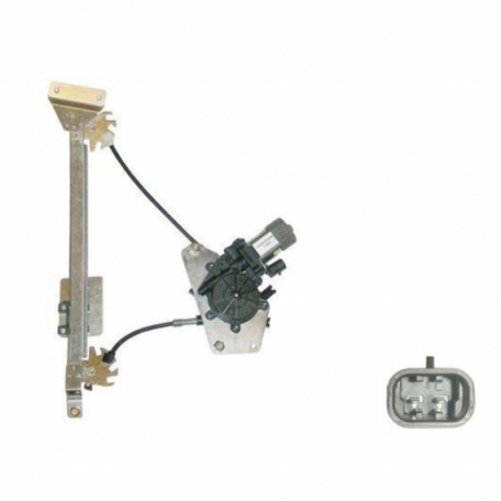 Acessar a peça Elevador do vidro elétrico traseiro esquerdo (2 pinos) (4 portas)