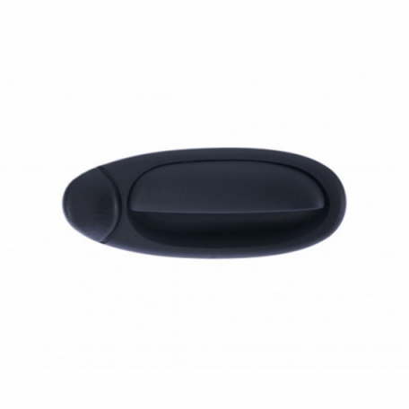 Acessar a peça Puxador frente esquerdo, preto, com hastes