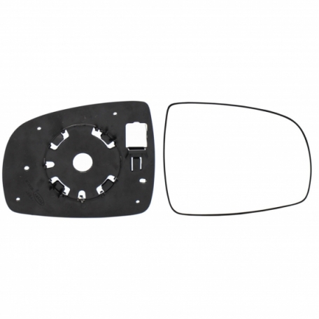 Acessar a peça Vidro + suporte para espelho retrovisor direito, convexo