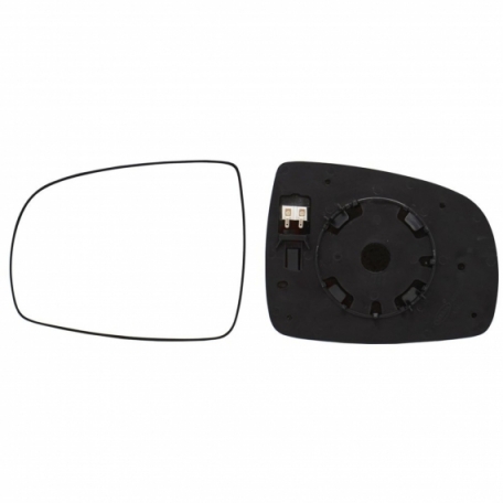 Acessar a peça Vidro + suporte espelho retrovisor esquerdo, convexo, aquecido (2 pinos)