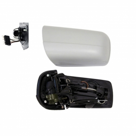 Acessar a peça Espelho direito eletrico, asferico, azul, termico, preparado,guarda lamatible, 7 pins