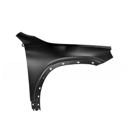 Acessar a peça Guarda-lamas frente direita, orifícios para friso