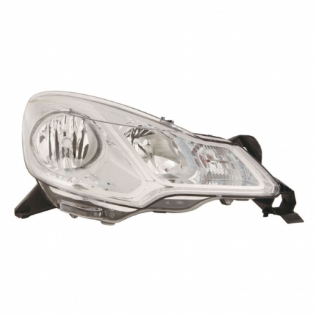 Acessar a peça Farol elétrico direito, cromado, H1+H7 (Motor)