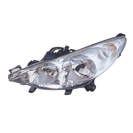 Acessar a peça Farol elétrico esquerdo, H1+H7, cromado (Motor)