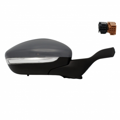 Acessar a peça Espelho retrovisor elétrico direito, preparado, convexo, aquecido, rebatível, com pisca, sonda (11 pinos)