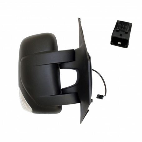 Acessar a peça Espelho retrovisor elétrico direito, convexo, aquecido, com pisca, sonda (9 pinos) (braço curto)