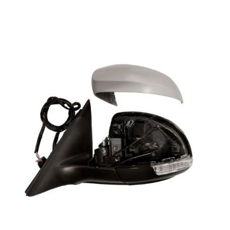 Acessar a peça Espelho retrovisor esquerdo, preparado, convexo, rebatível, com pisca, cortesia, com memória (13 pinos)